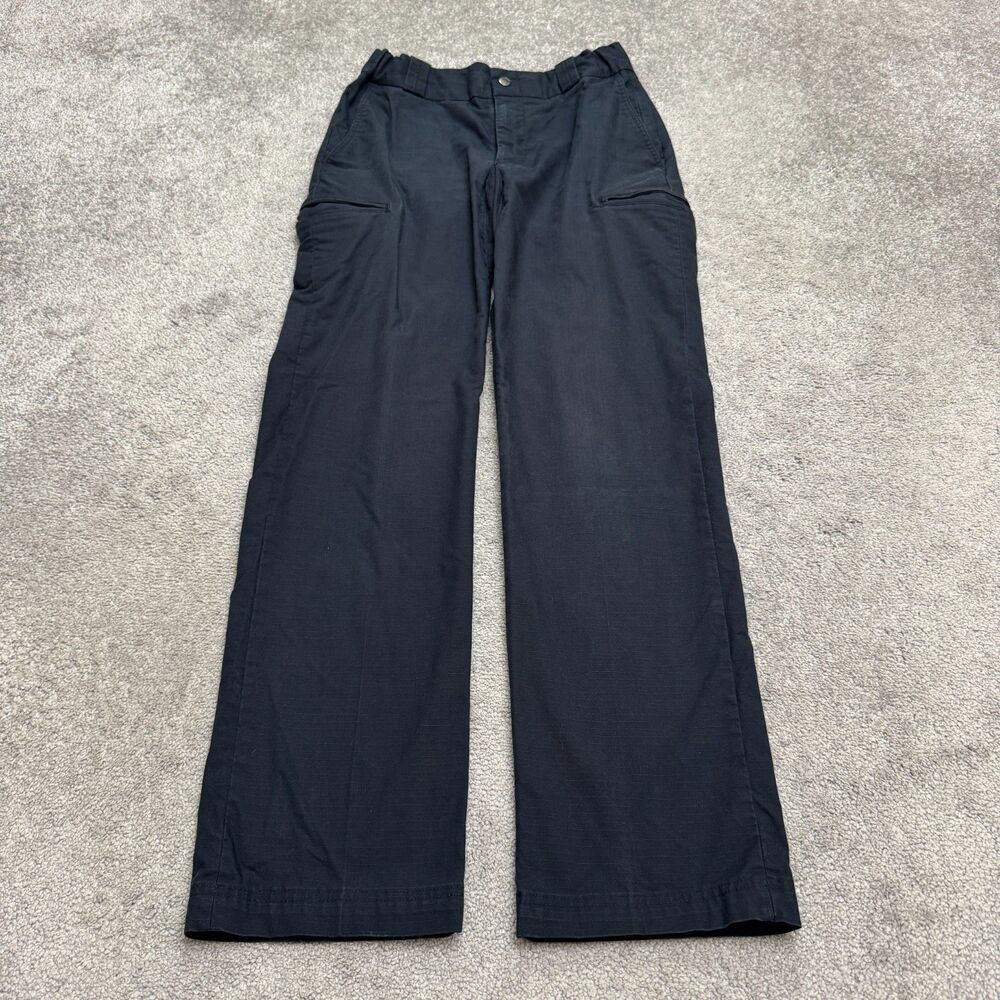 Elbeco Reflex Ripstop Tactical Uniform Cargo Work Pants Womens 6 Blue Straight